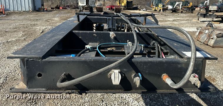 image for item EQ6593 2013 Kaufman lowboy equipment trailer