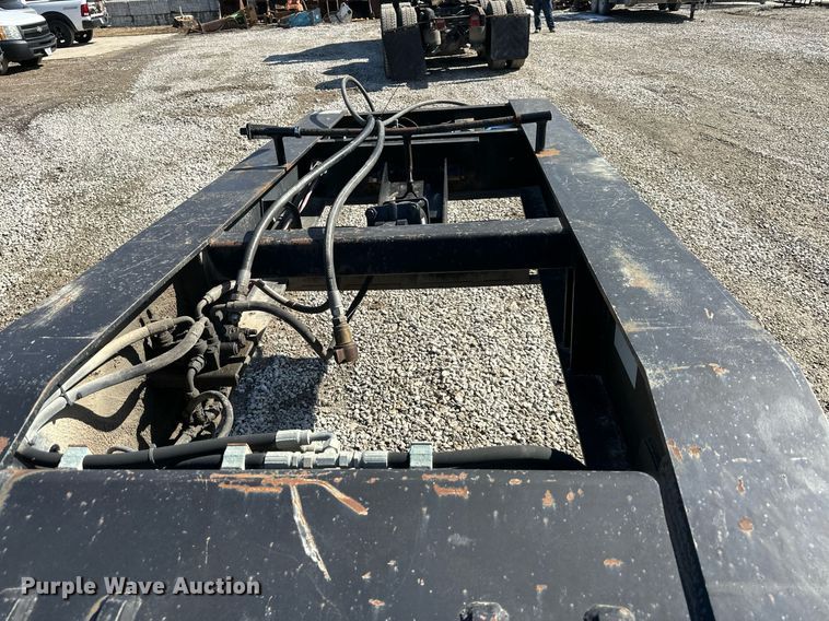 image for item EQ6593 2013 Kaufman lowboy equipment trailer