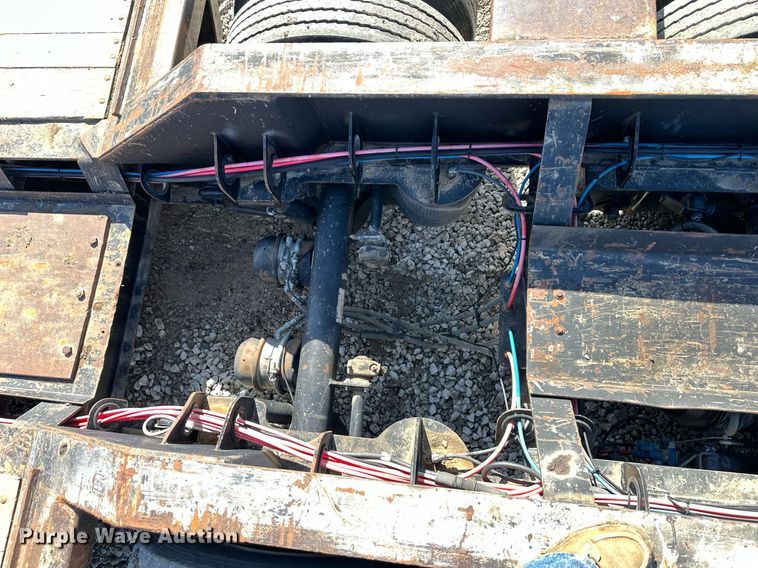 image for item EQ6593 2013 Kaufman lowboy equipment trailer