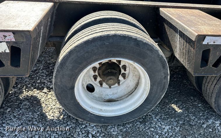 image for item EQ6593 2013 Kaufman lowboy equipment trailer