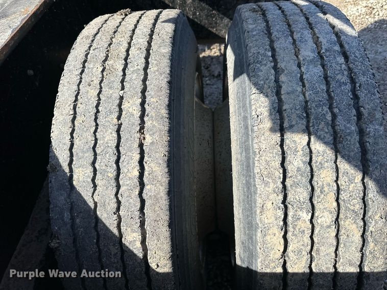 image for item EQ6593 2013 Kaufman lowboy equipment trailer