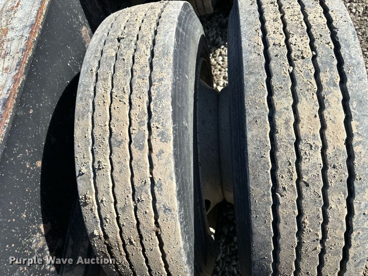 image for item EQ6593 2013 Kaufman lowboy equipment trailer