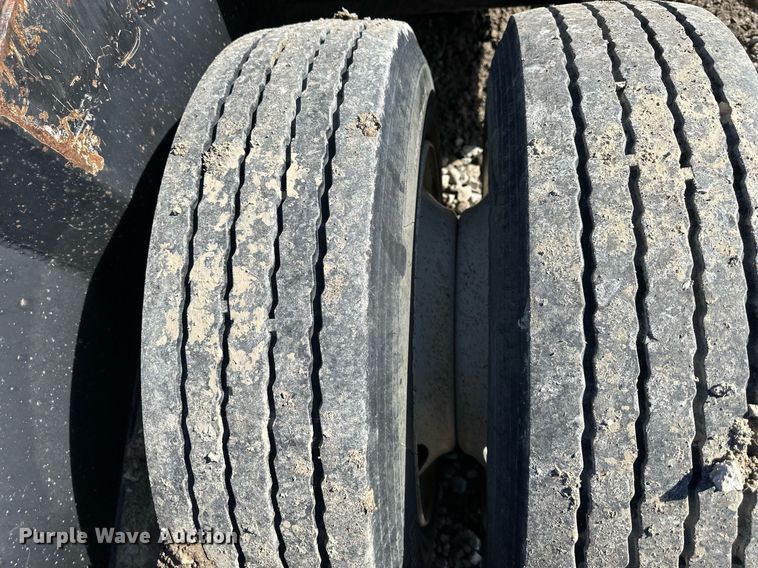 image for item EQ6593 2013 Kaufman lowboy equipment trailer