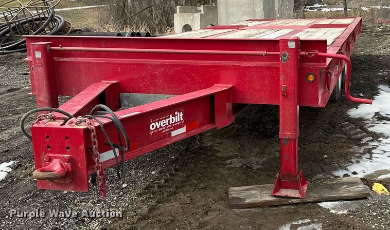 image for item EQ6594 2022 Overbilt tilt deck equipment trailer