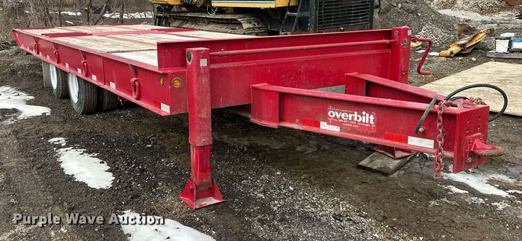 image for item EQ6594 2022 Overbilt tilt deck equipment trailer