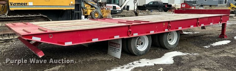 image for item EQ6594 2022 Overbilt tilt deck equipment trailer