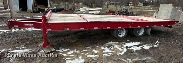 image for item EQ6594 2022 Overbilt tilt deck equipment trailer