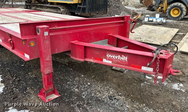 image for item EQ6594 2022 Overbilt tilt deck equipment trailer