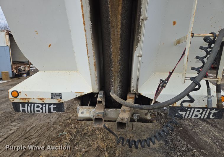 image for item EQ6595 1995 Hilbilt  end dump trailer