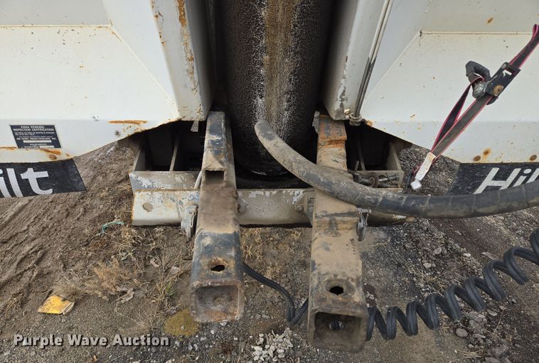 image for item EQ6595 1995 Hilbilt  end dump trailer