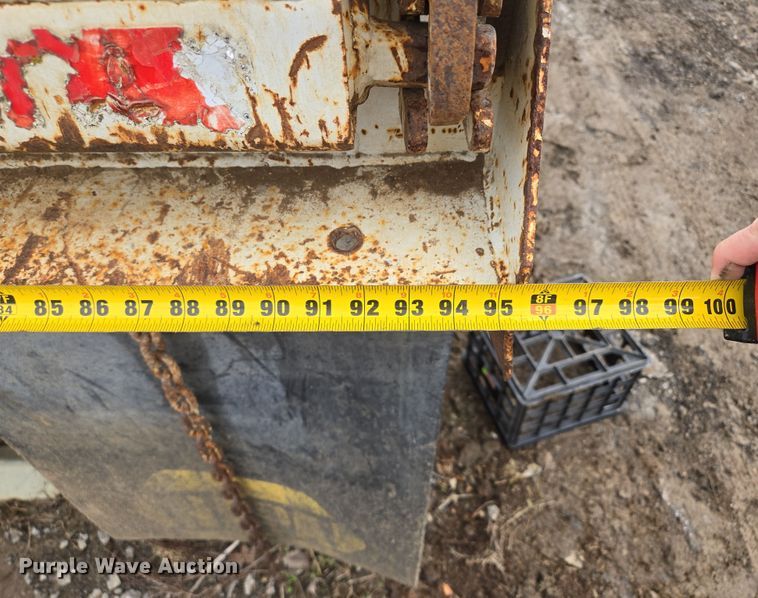 image for item EQ6595 1995 Hilbilt  end dump trailer