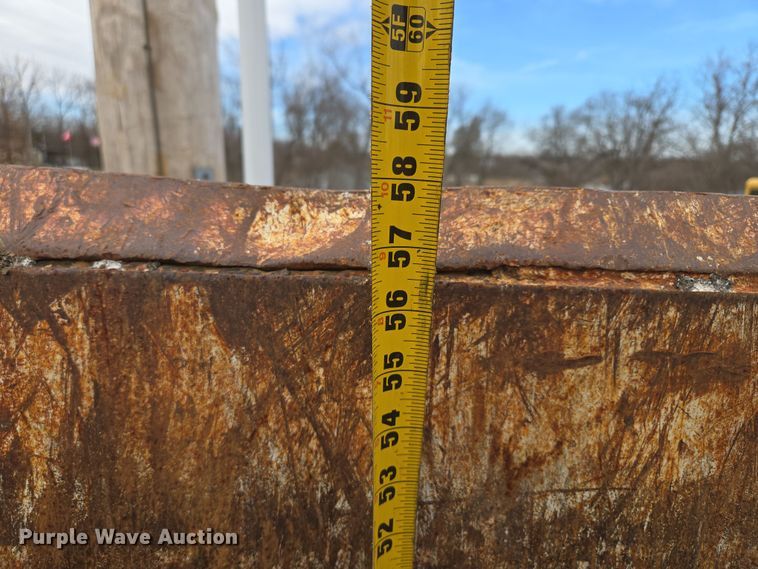 image for item EQ6595 1995 Hilbilt  end dump trailer