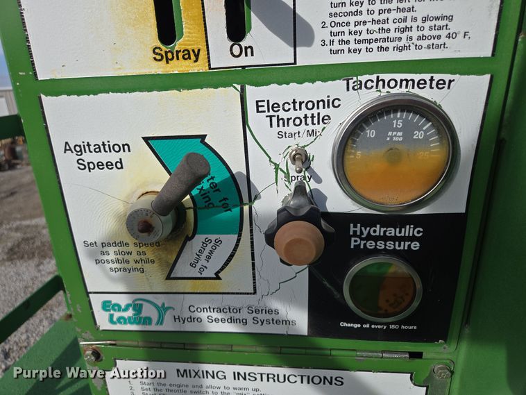 image for item EQ6597 2004 Easy Lawn  hydroseeder