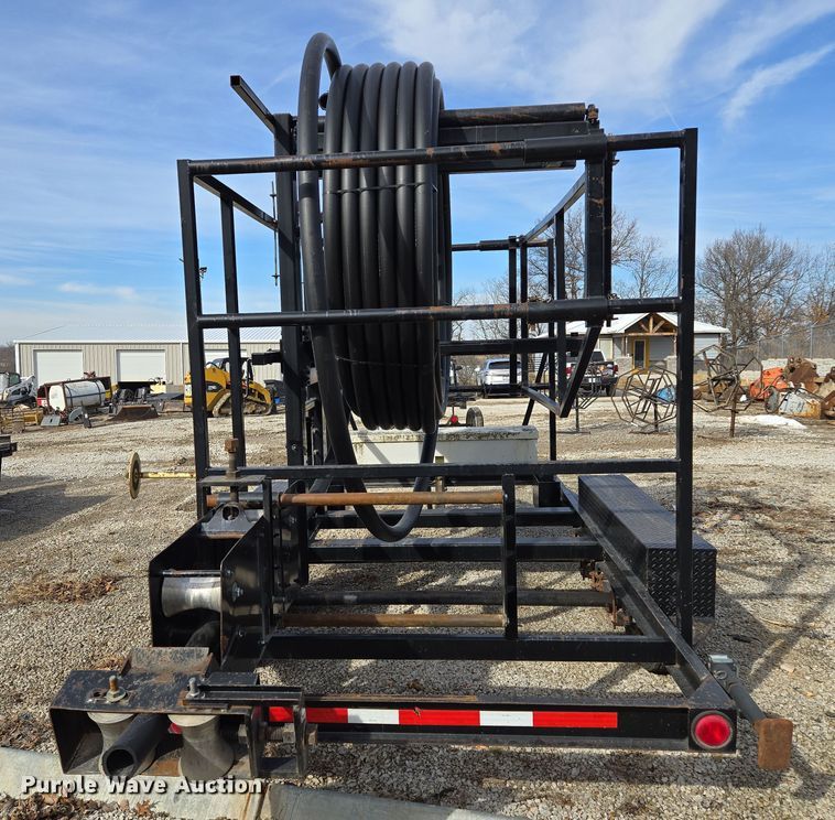image for item EQ6598 2014 Oilfield Manufactres Miller EZE Load reel trailer