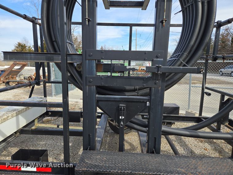 image for item EQ6598 2014 Oilfield Manufactres Miller EZE Load reel trailer