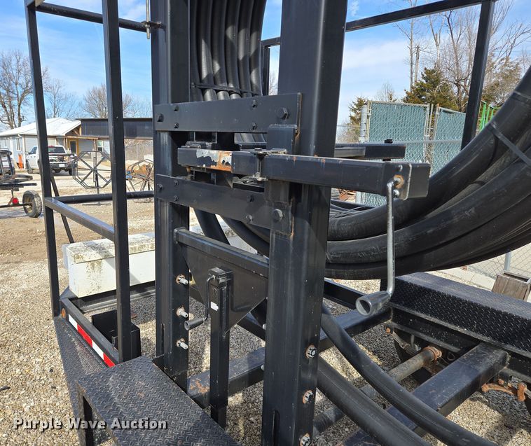 image for item EQ6598 2014 Oilfield Manufactres Miller EZE Load reel trailer