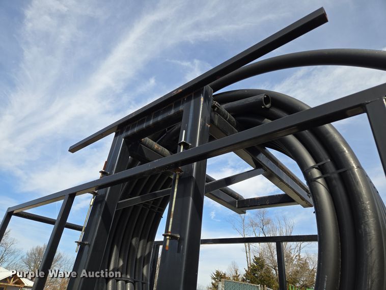 image for item EQ6598 2014 Oilfield Manufactres Miller EZE Load reel trailer