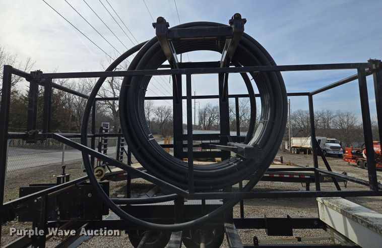 image for item EQ6598 2014 Oilfield Manufactres Miller EZE Load reel trailer