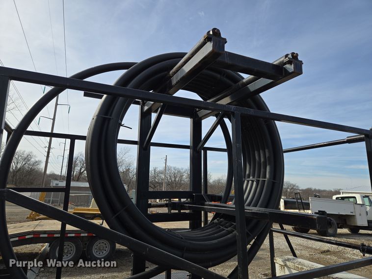 image for item EQ6598 2014 Oilfield Manufactres Miller EZE Load reel trailer