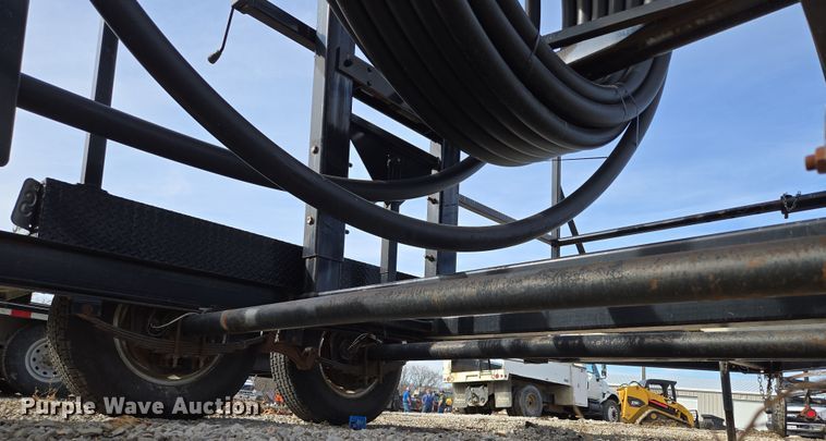 image for item EQ6598 2014 Oilfield Manufactres Miller EZE Load reel trailer