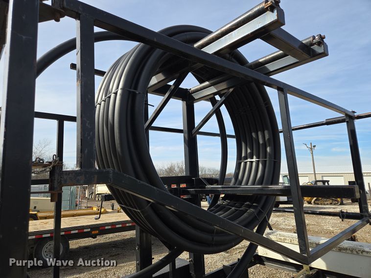 image for item EQ6598 2014 Oilfield Manufactres Miller EZE Load reel trailer