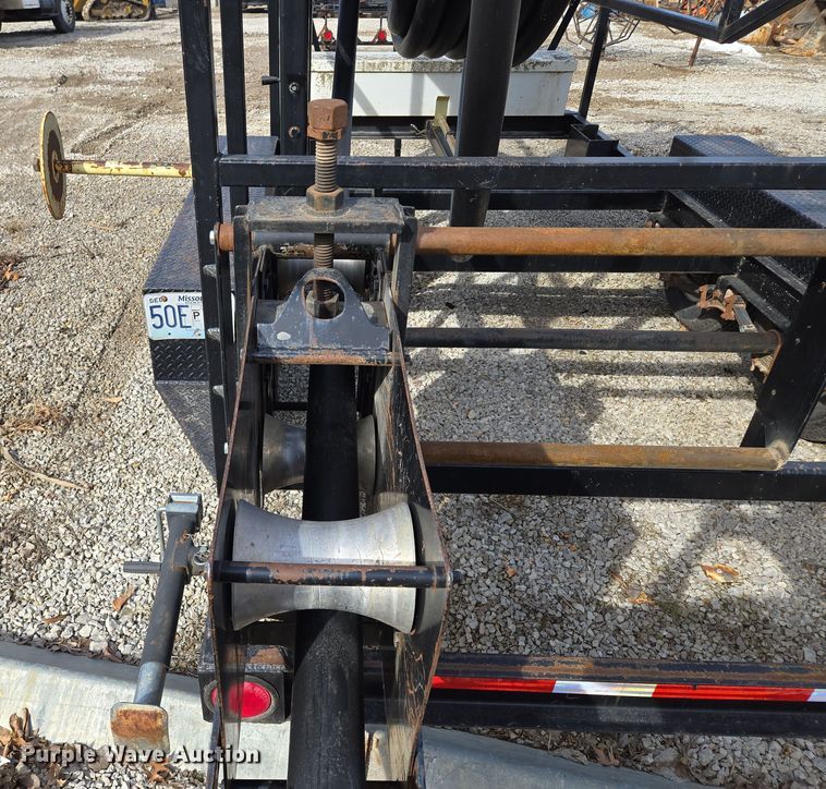 image for item EQ6598 2014 Oilfield Manufactres Miller EZE Load reel trailer