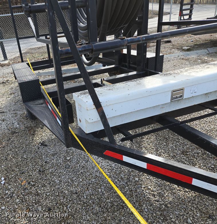 image for item EQ6598 2014 Oilfield Manufactres Miller EZE Load reel trailer
