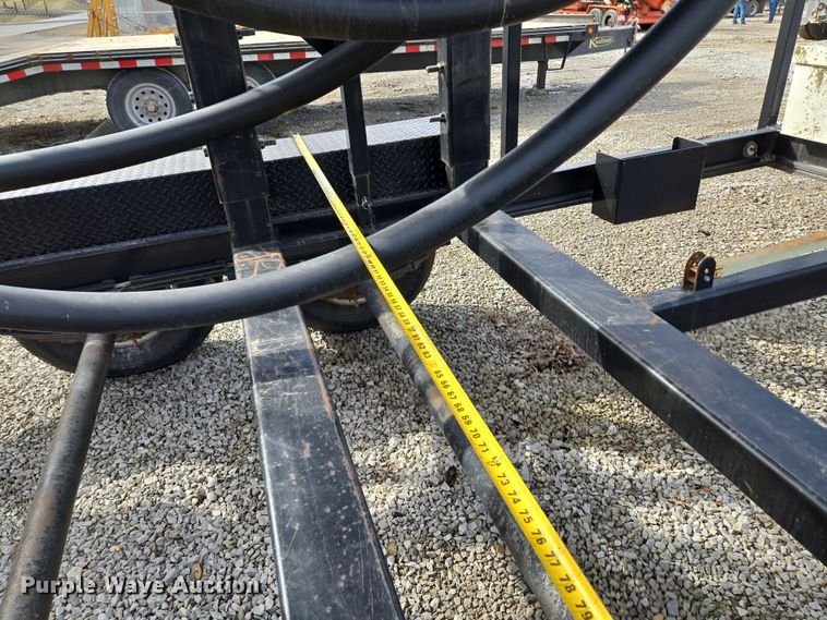 image for item EQ6598 2014 Oilfield Manufactres Miller EZE Load reel trailer