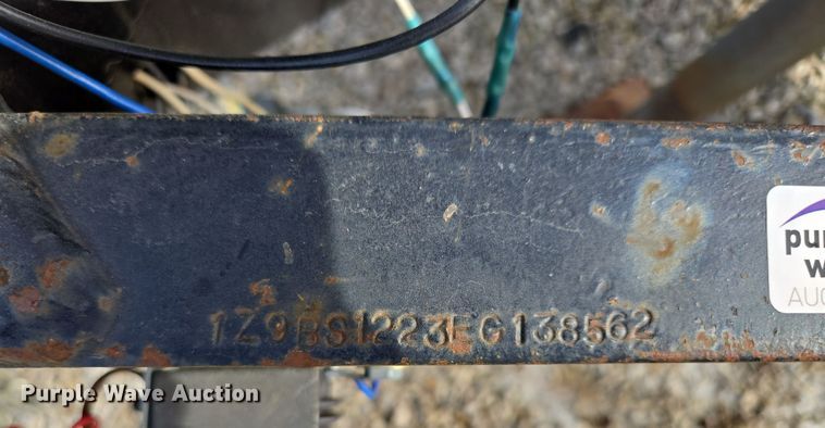 image for item EQ6598 2014 Oilfield Manufactres Miller EZE Load reel trailer