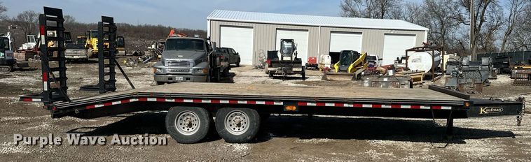 image for item EQ6603 2018 Kaufman equipment trailer