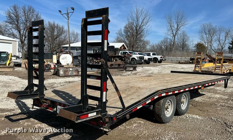 image for item EQ6603 2018 Kaufman equipment trailer
