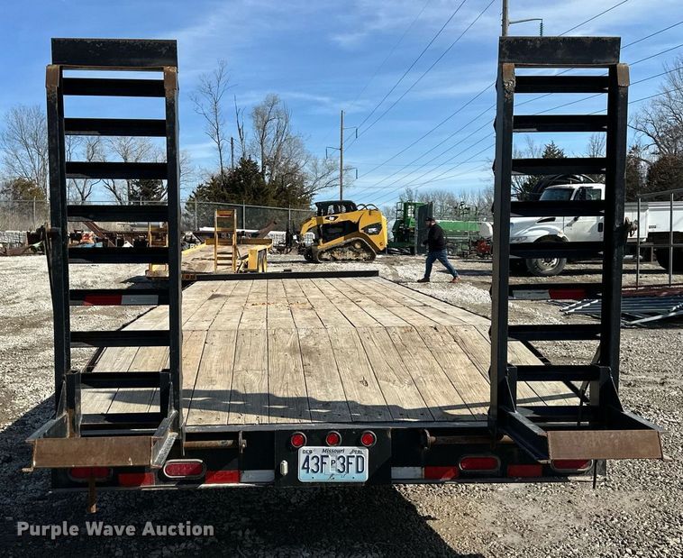 image for item EQ6603 2018 Kaufman equipment trailer