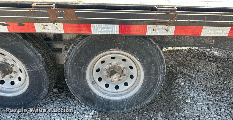 image for item EQ6603 2018 Kaufman equipment trailer