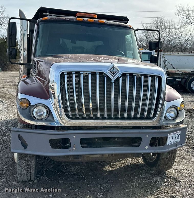 image for item EQ6605 2008 International Workstar 7400 dump flatbed truck