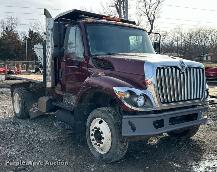 image for item EQ6605 2008 International Workstar 7400 dump flatbed truck