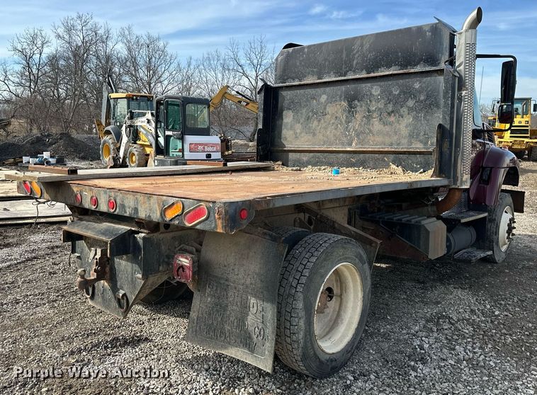 image for item EQ6605 2008 International Workstar 7400 dump flatbed truck