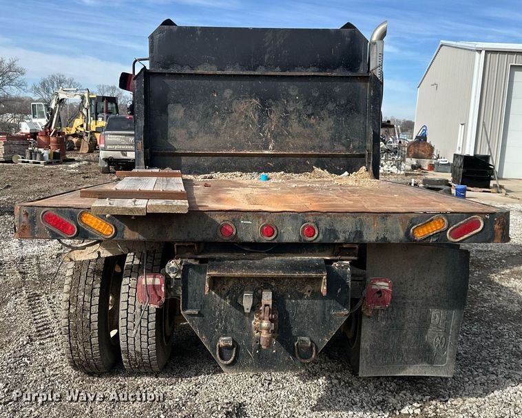 image for item EQ6605 2008 International Workstar 7400 dump flatbed truck