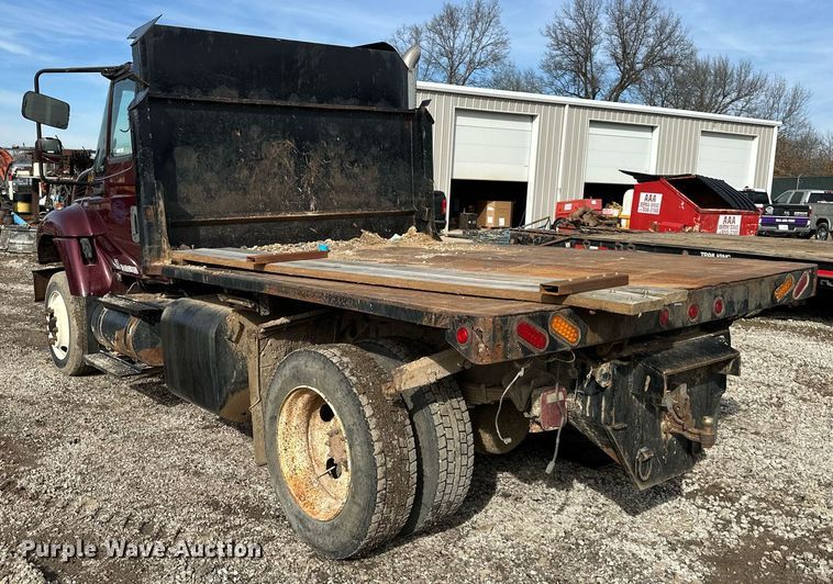 image for item EQ6605 2008 International Workstar 7400 dump flatbed truck