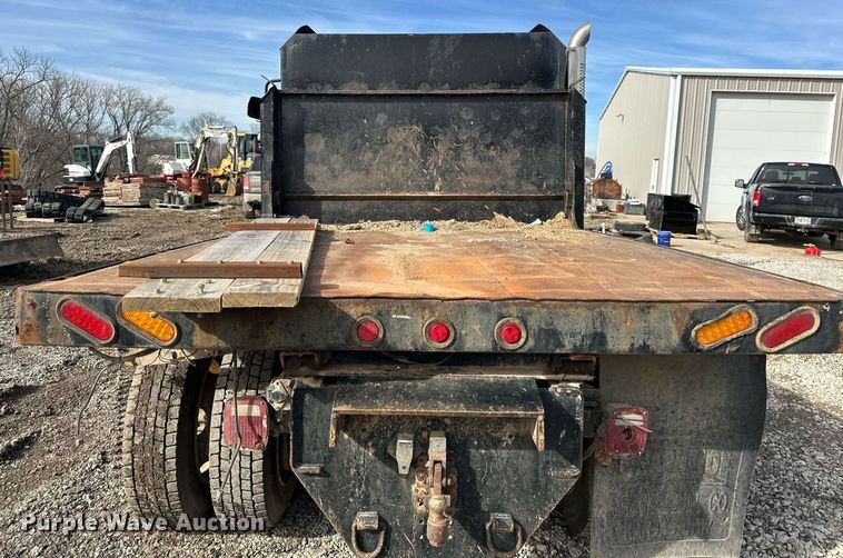 image for item EQ6605 2008 International Workstar 7400 dump flatbed truck