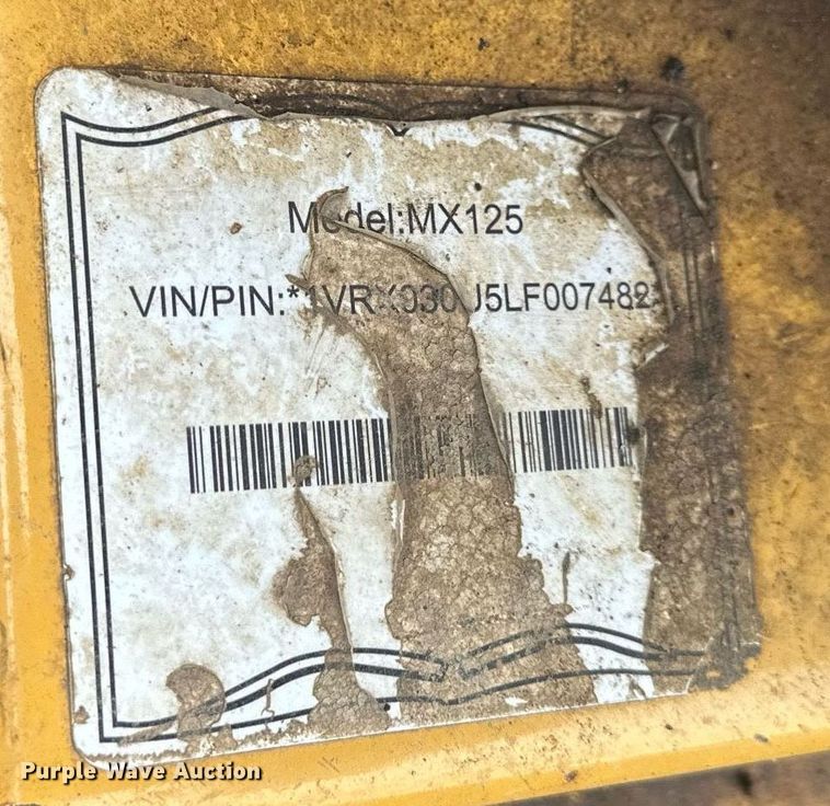 image for item EQ6609 Vermeer MX125 mud mixer