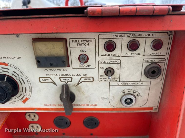 image for item EQ6610 Multiquip Whisperweld DCI-300SSI welder