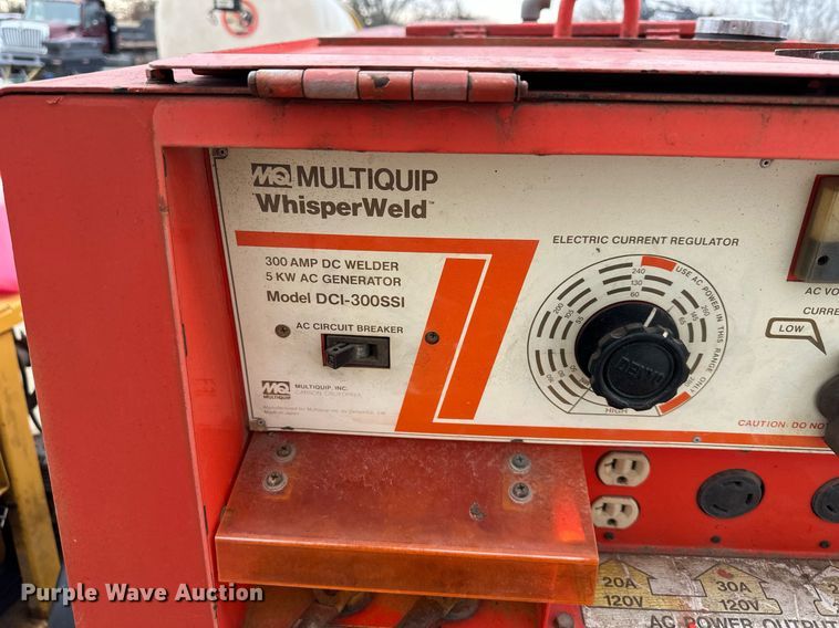image for item EQ6610 Multiquip Whisperweld DCI-300SSI welder