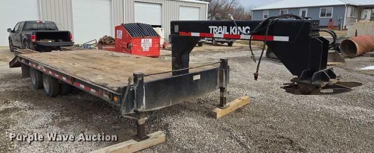 image for item EQ6613 1997 Trail King  TK324-2601 equipment trailer
