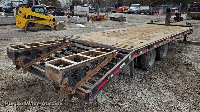 image for item EQ6613 1997 Trail King  TK324-2601 equipment trailer