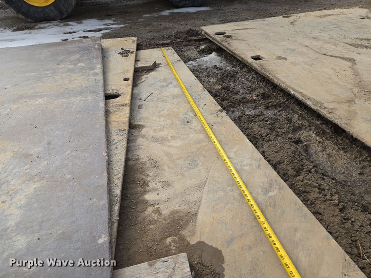 image for item EQ6614 (3) steel street plates 