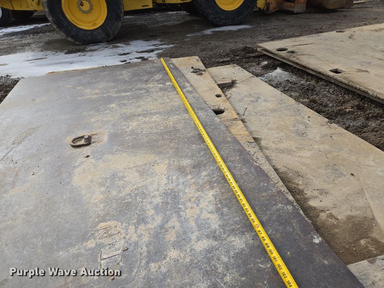 image for item EQ6614 (3) steel street plates 