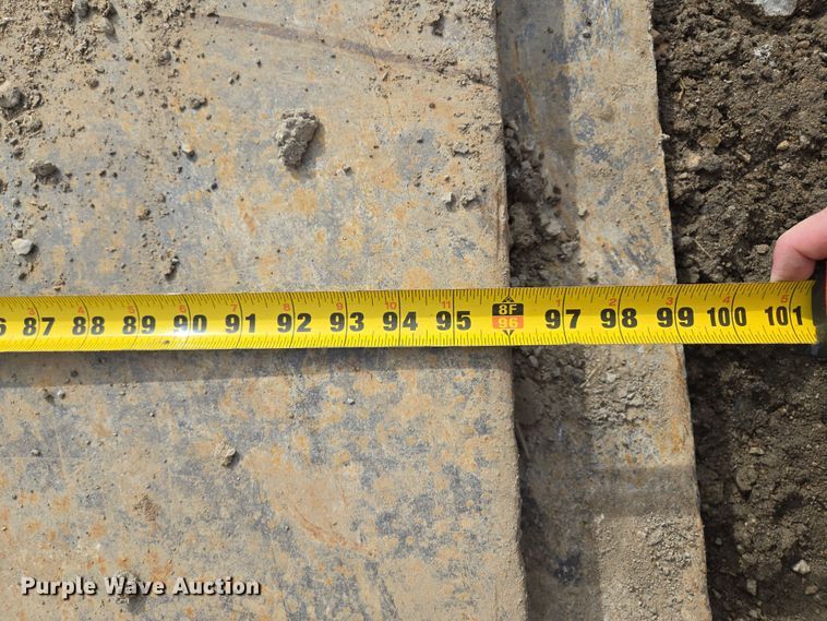 image for item EQ6615 (2) steel street plates 