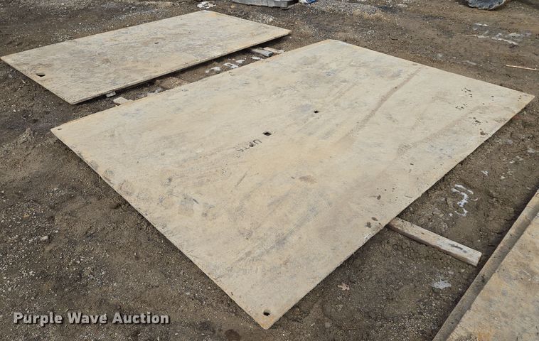 image for item EQ6616 (2) steel street plates 