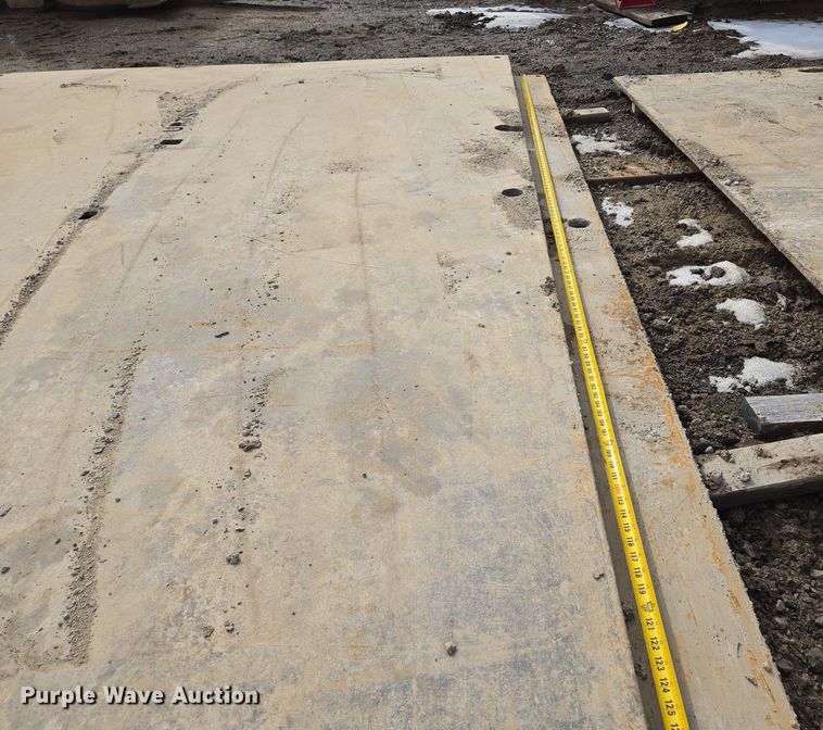 image for item EQ6616 (2) steel street plates 