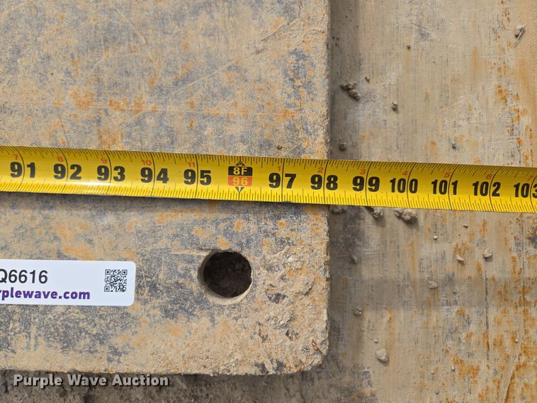 image for item EQ6616 (2) steel street plates 